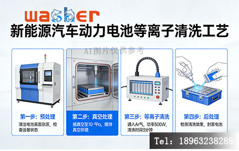 新能源汽车动力电池等离子清洗工艺
