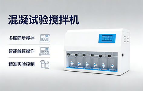 请推荐一款适合污水厂使用的六联混凝试验搅拌器