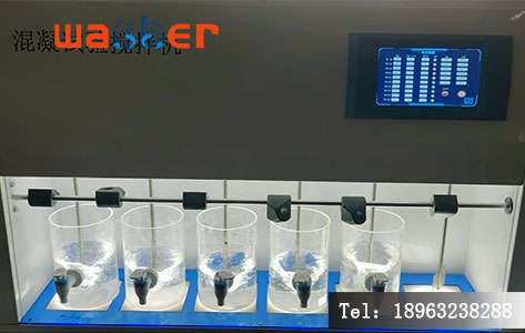 LDN-6M搅拌器转速时间曲线图软件界面