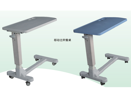 Moving over the bed and dining table