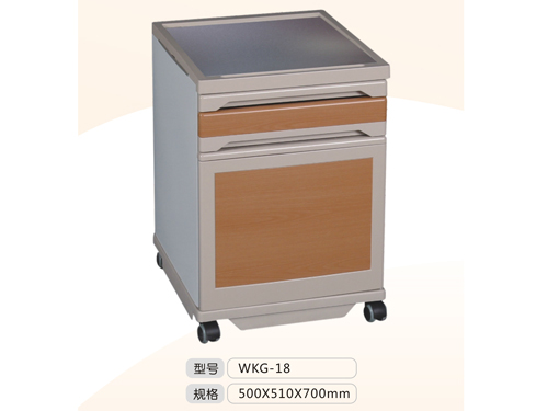 hospital beside cabinet