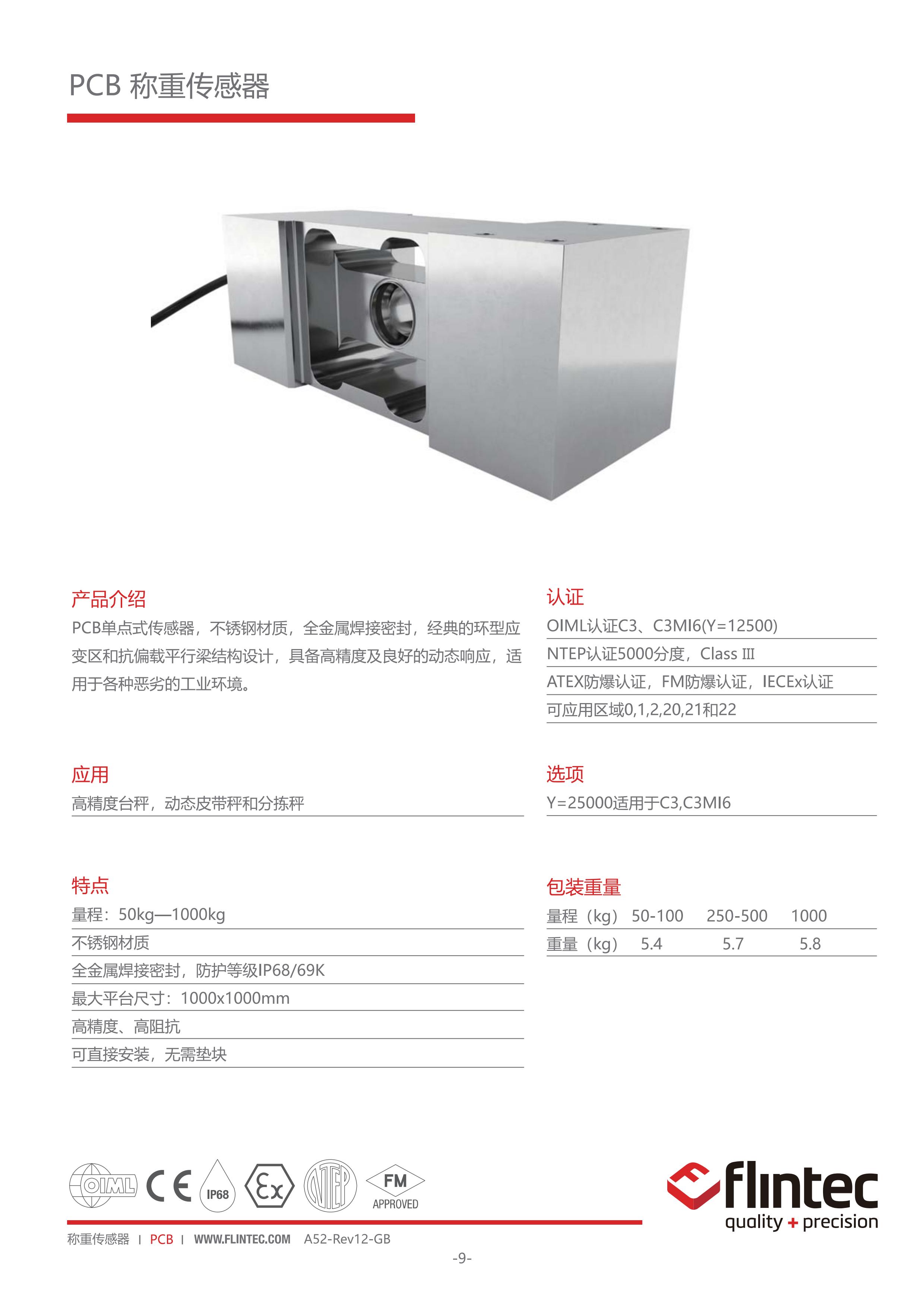 PCB称重传感器 (1)