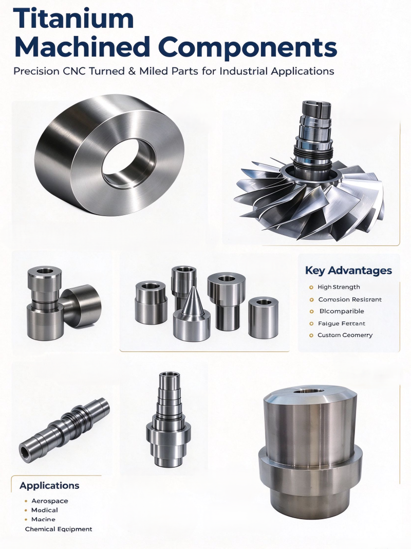 Custom titanium parts