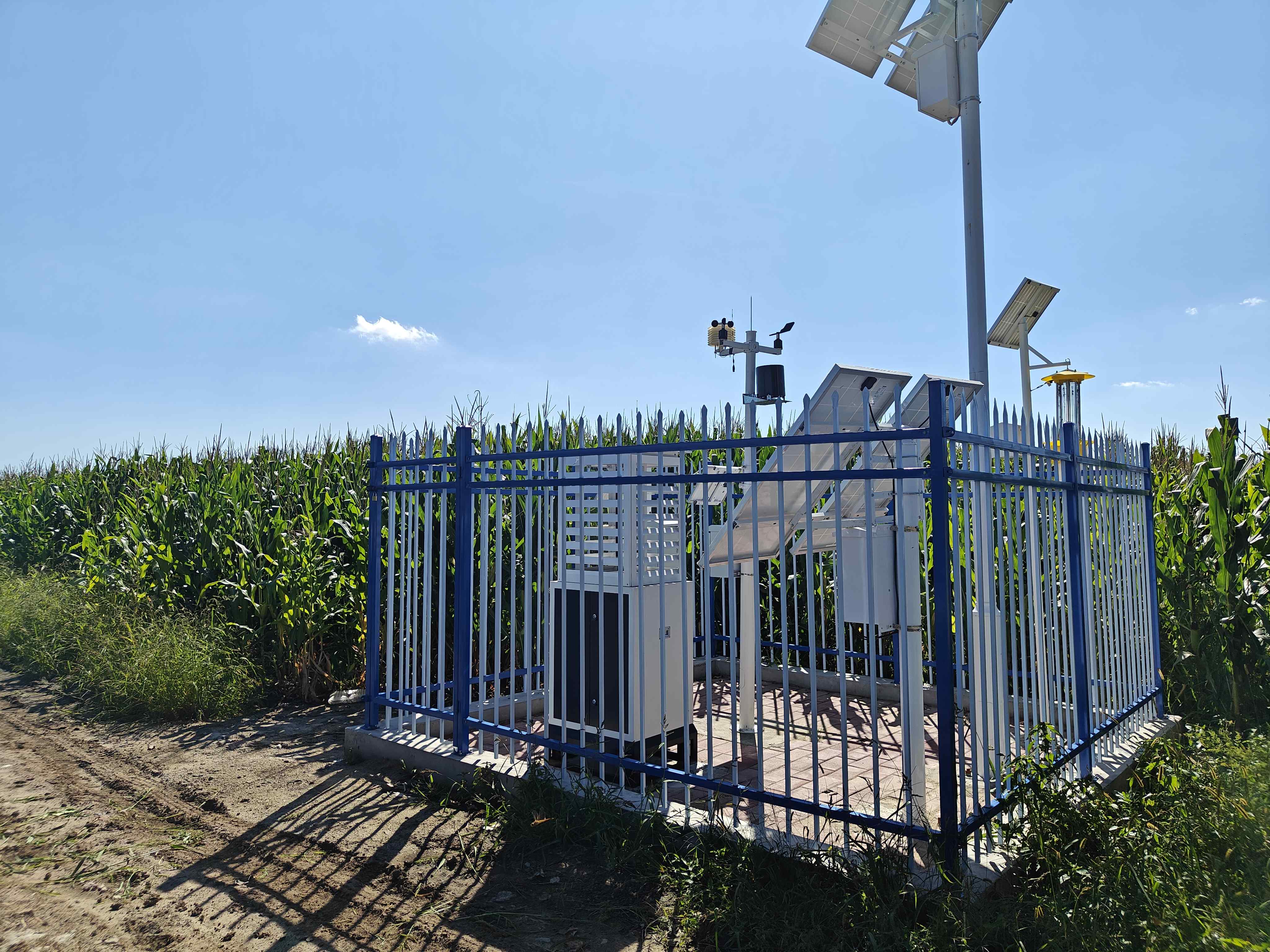 哈尔滨-高标准农田田间监测点-四情监测站