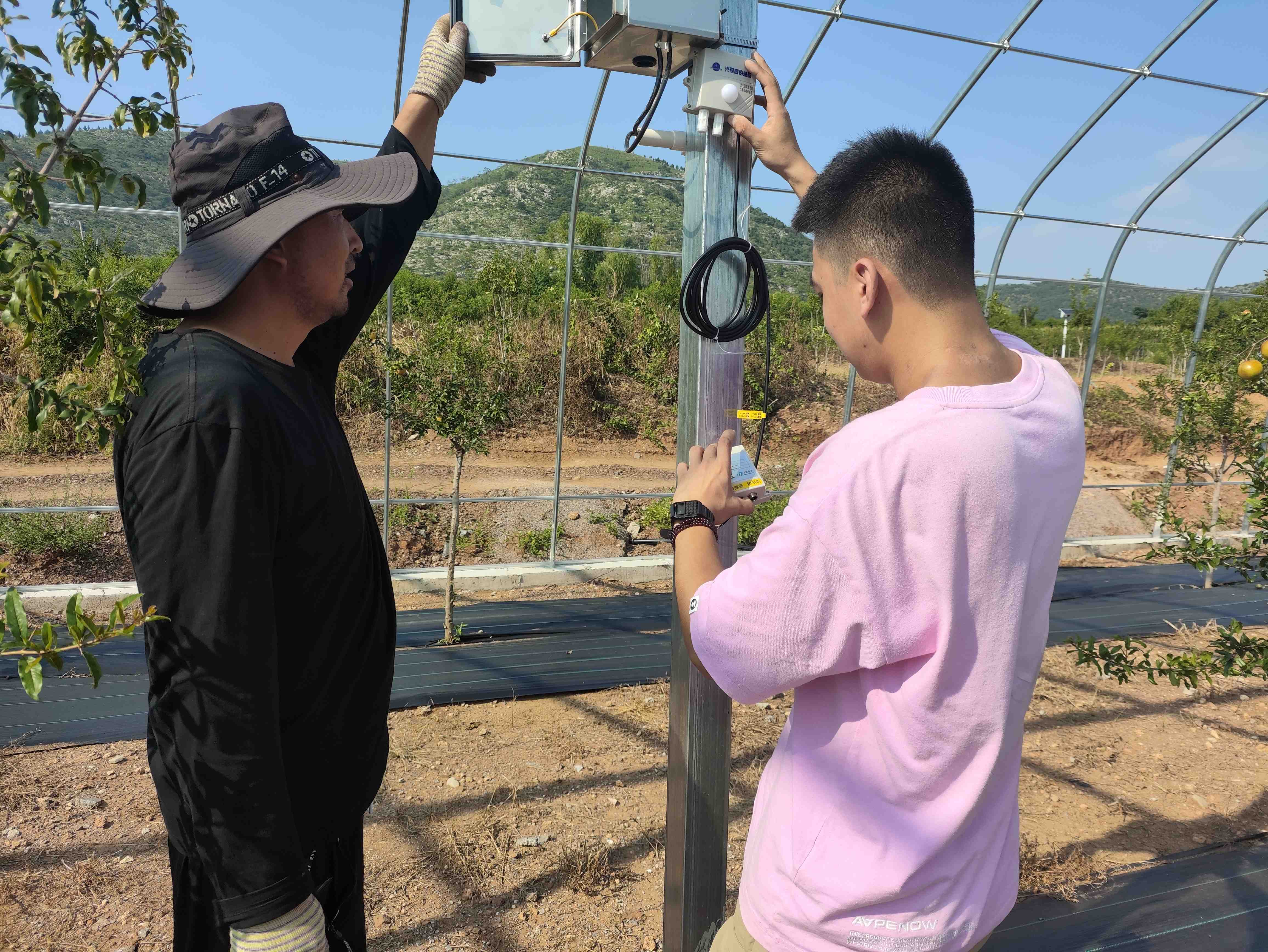 众禾-枣庄数字温室大棚项目-环境监测仪