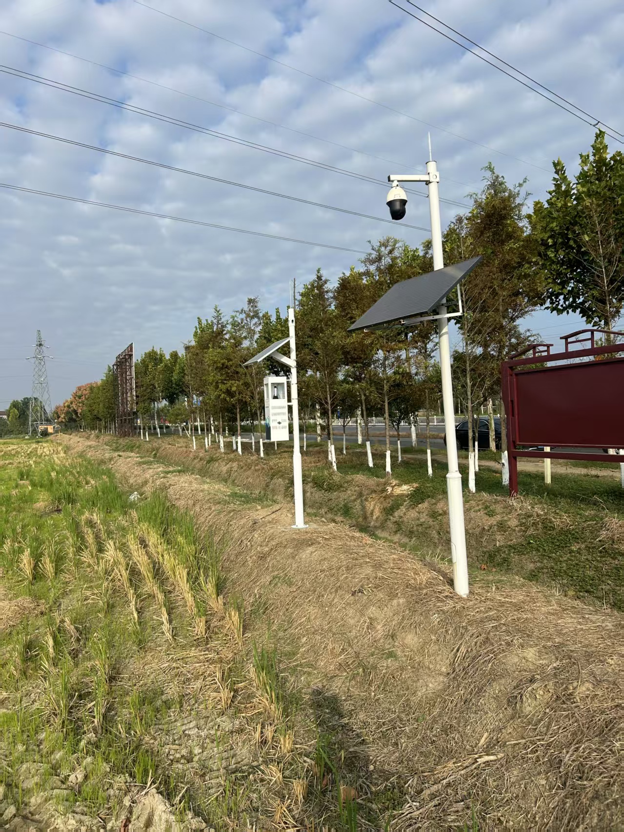 江汉大米项目-田间监测点-虫情测报灯