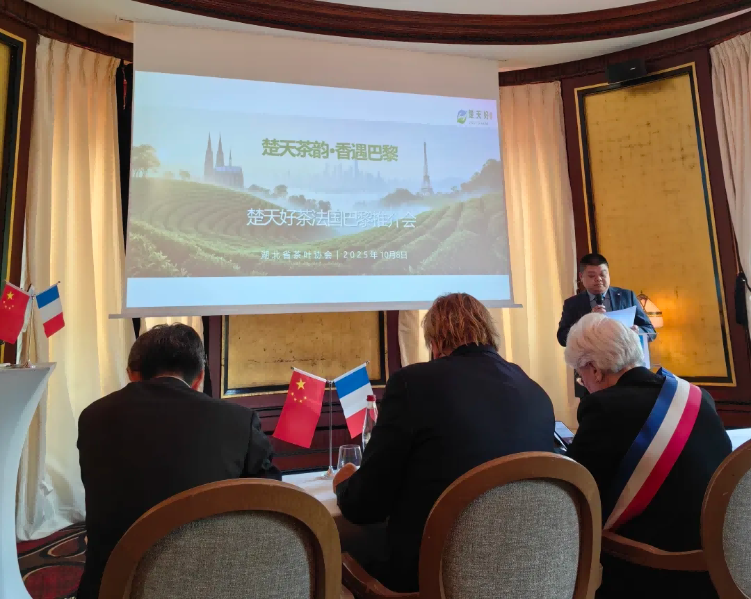 【 Group News 】 Hubei Tea Industry Group Debuts at the 2025 Chutian Good Tea Overseas Tour in Paris, France and Makes a Special Promotion
