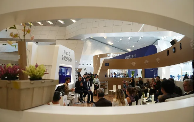 【Group News】Hubei Tea Industry Group's "Chutian Hao" Tea Series Products Debut at the Summer Davos Forum