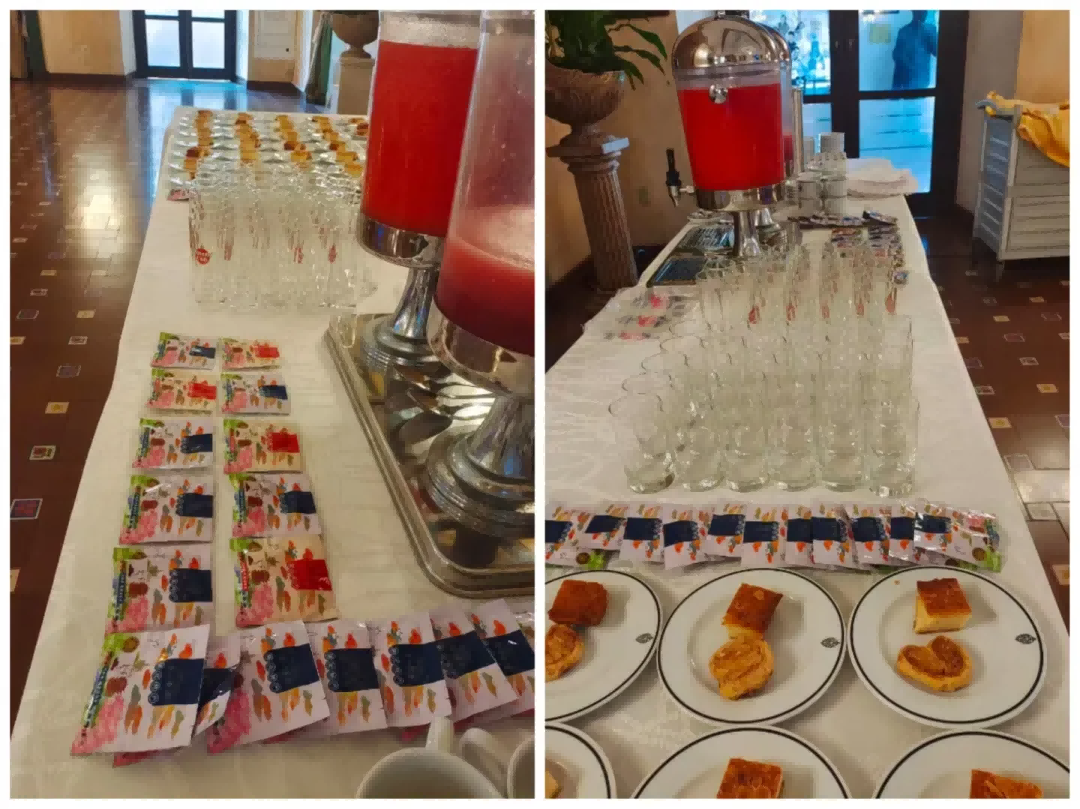 【 Group News 】 The "Chutian Good Tea" product under Hubei Tea Industry Group debuted at the 2024 "Entering the Americas" investment and trade event