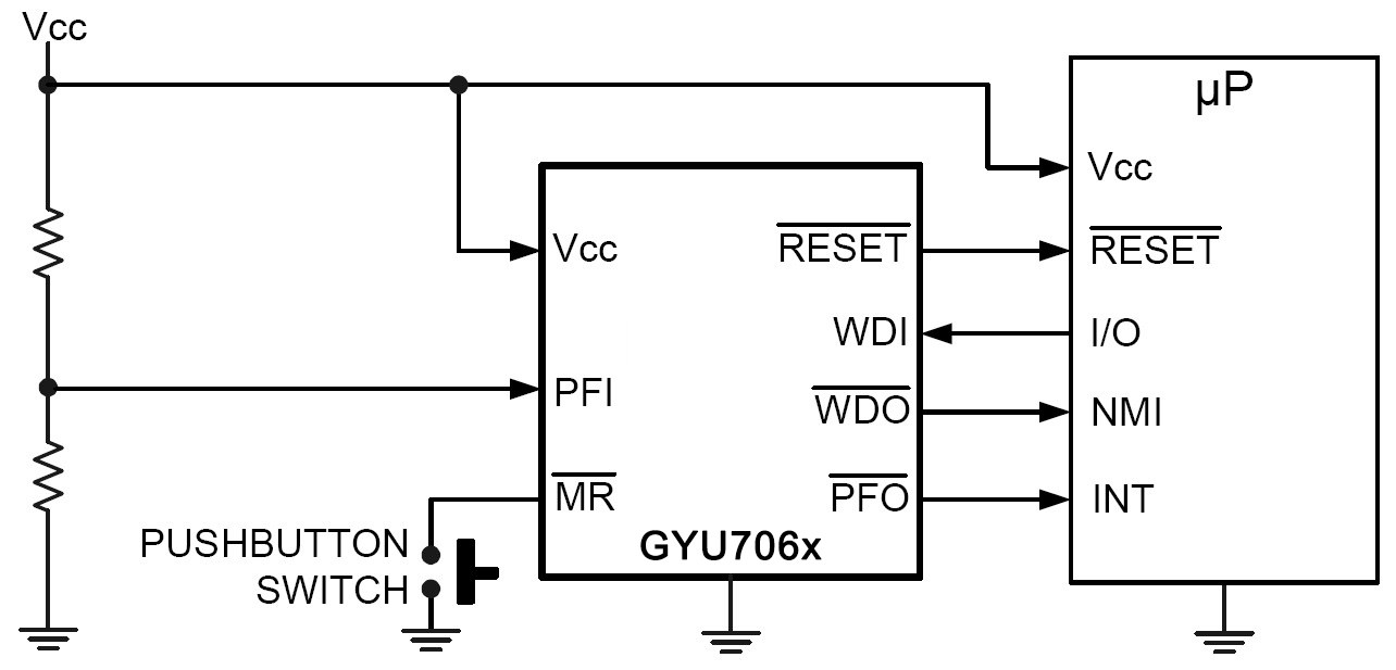 GYU706x典型应用电路