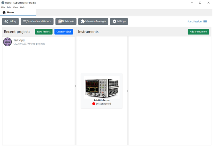 1SubGHz通信测试仪