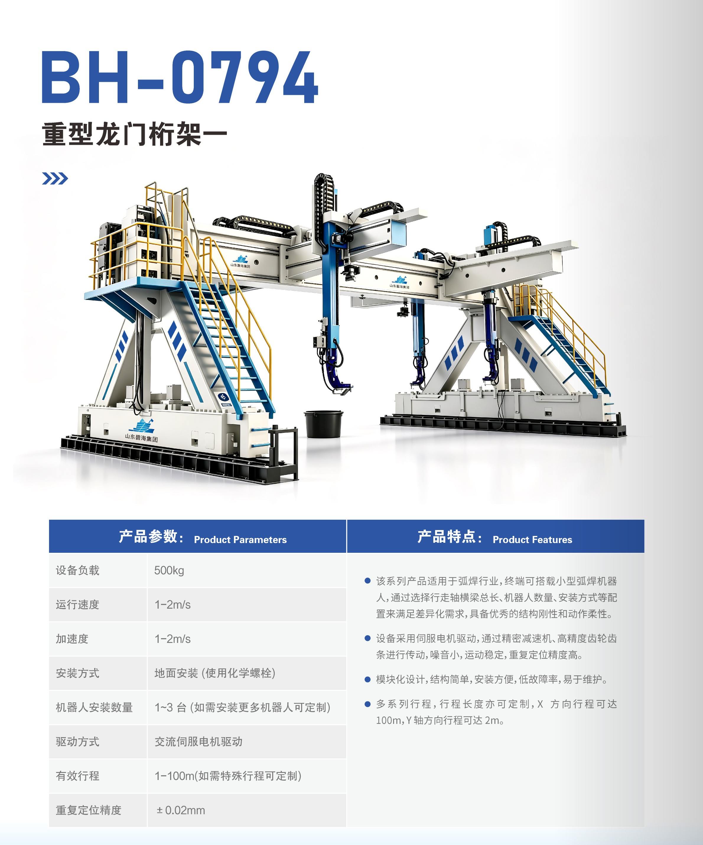 BH-0794重型龙门桁架一