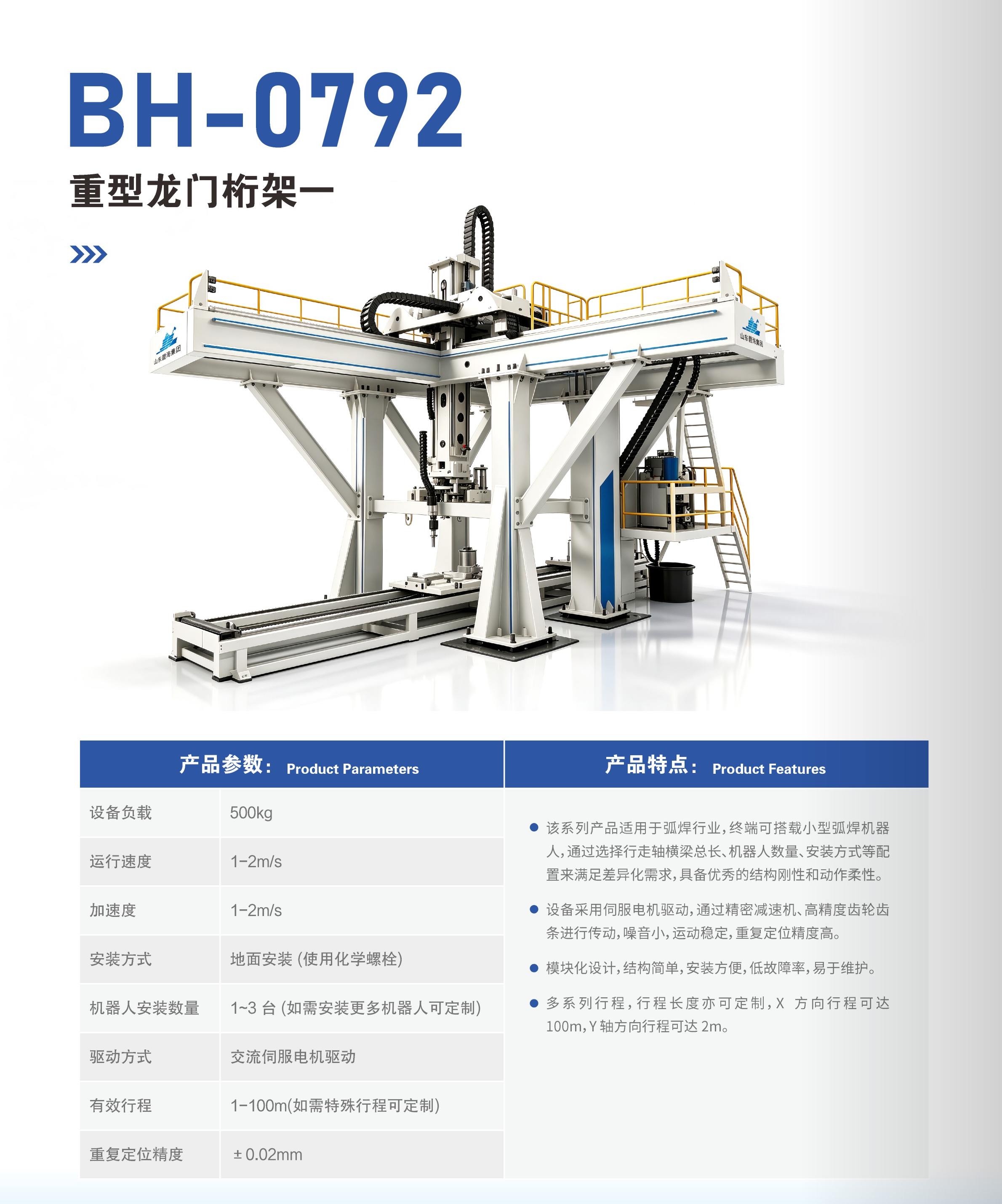 BH-0792重型龙门桁架一