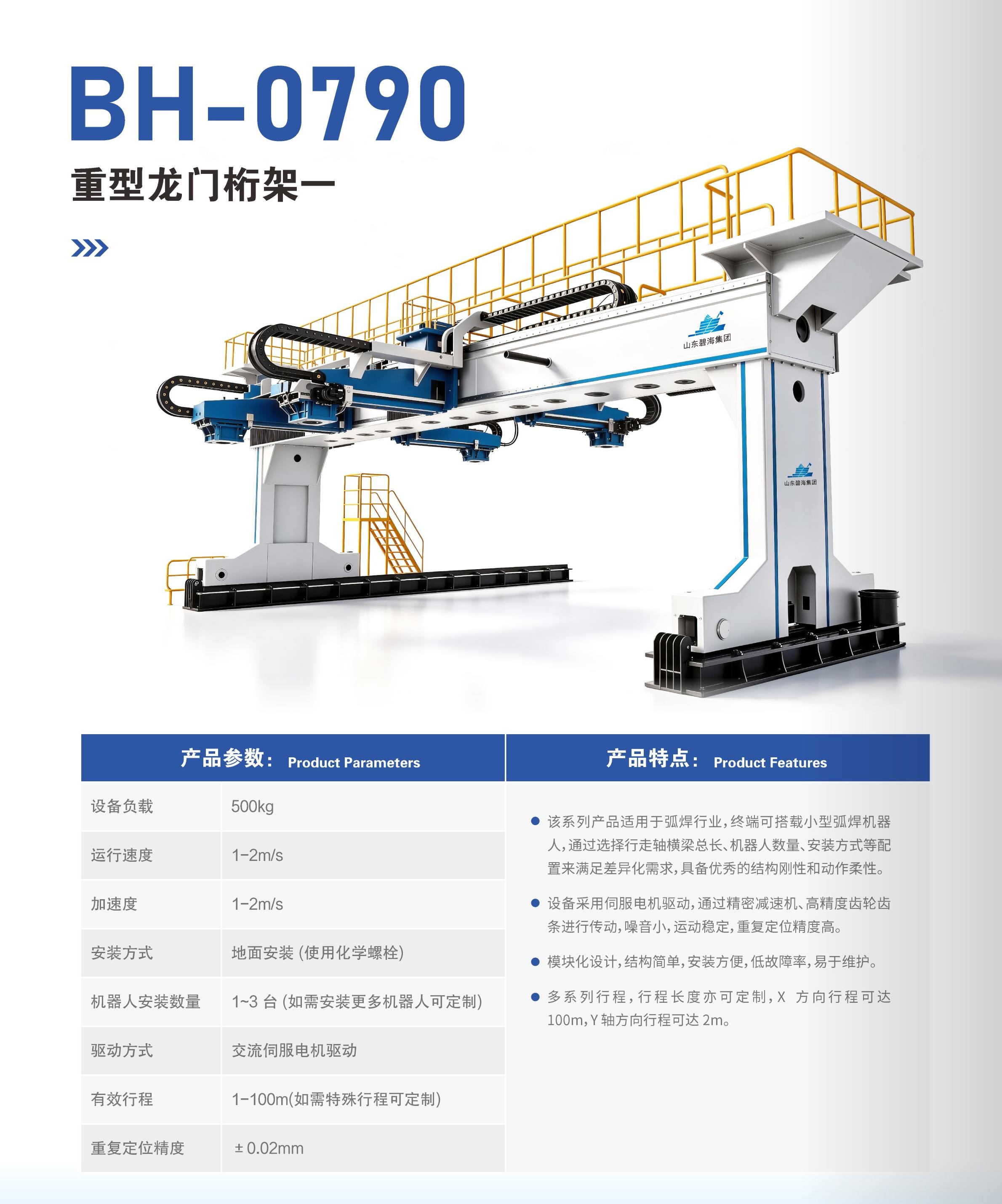 BH-0790重型龙门桁架一
