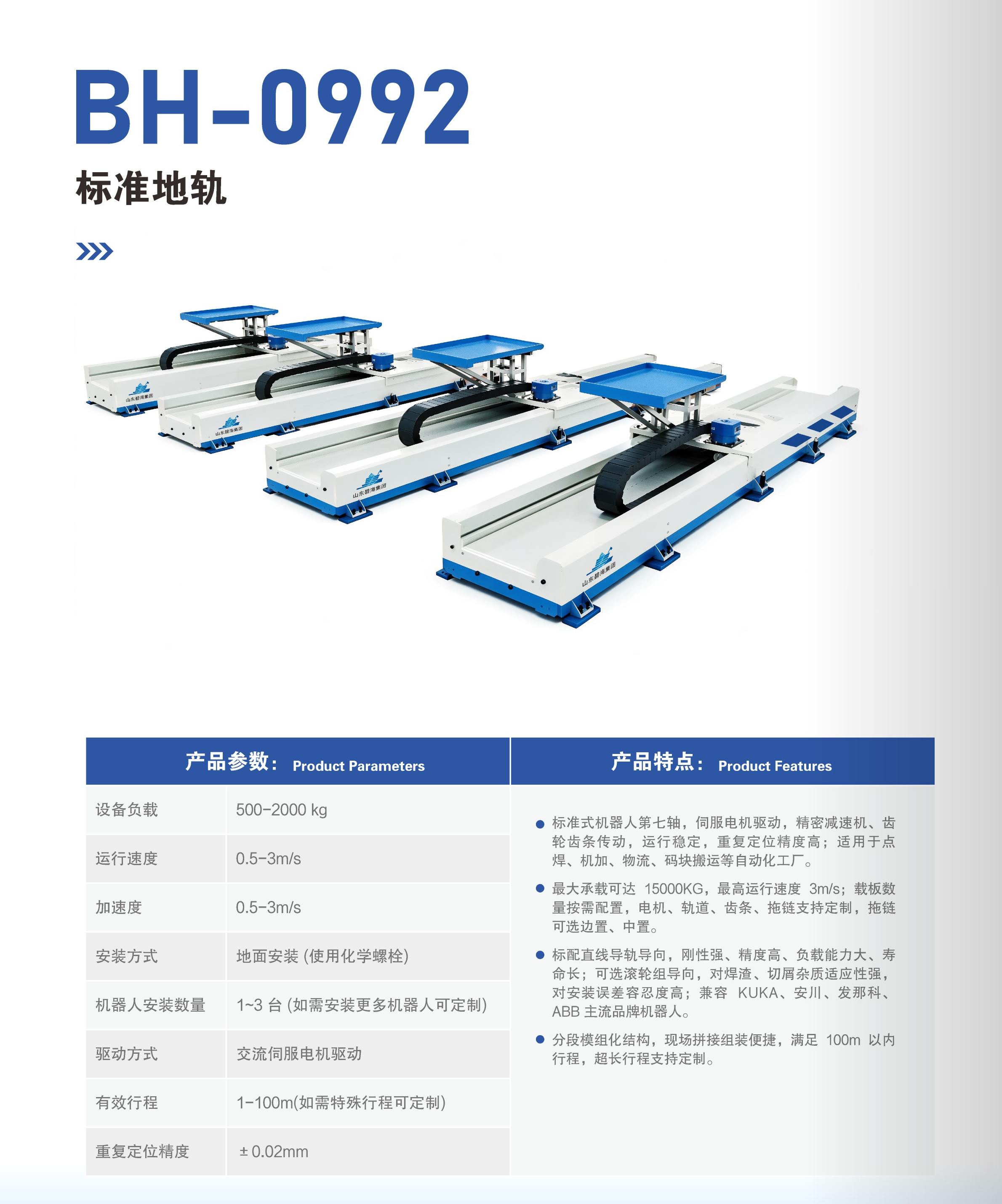 BH-0992标准地轨
