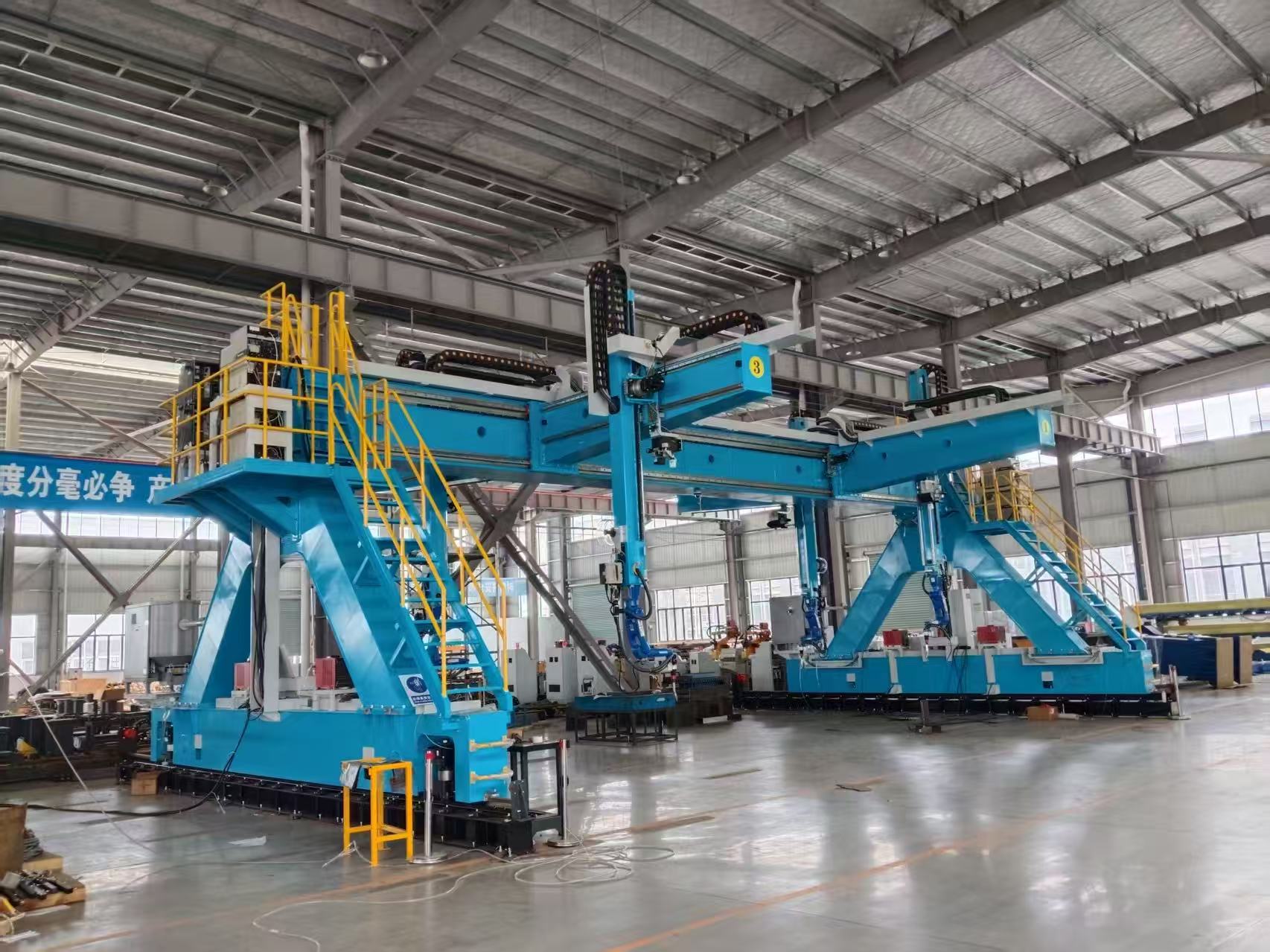 船厂中组立施工完成，山东碧海智能科技集团有限公司提供部分技术支持