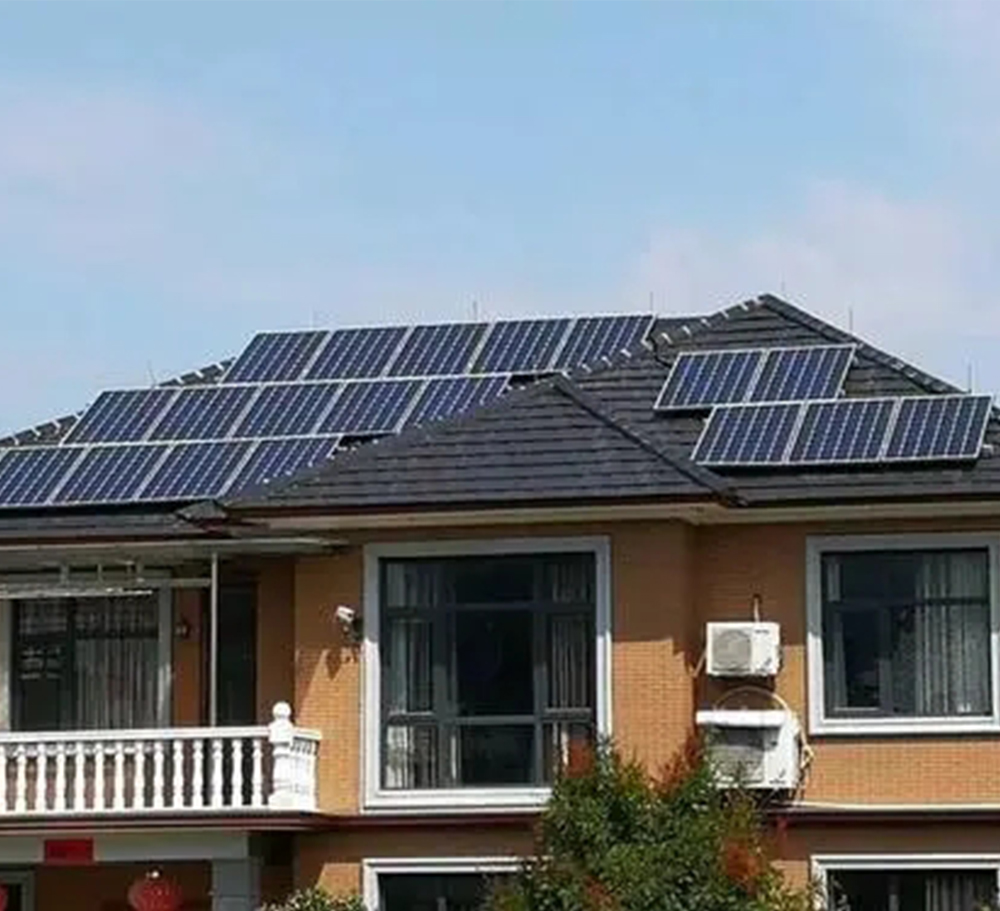 户用光伏电站系统结构图