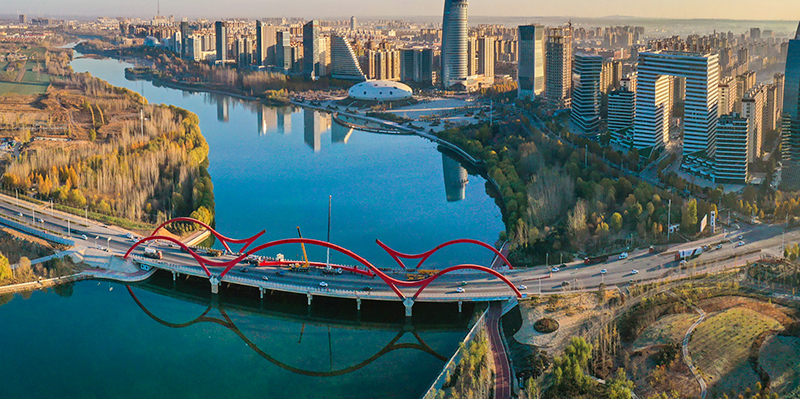 淇河彩虹桥建设全景 (3) 拷贝