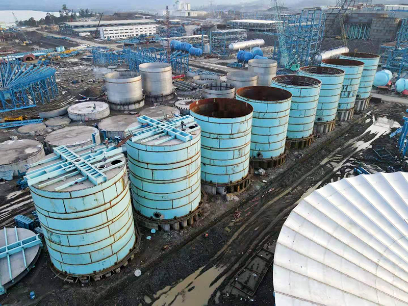 印尼华越镍钴项目印尼安装现场