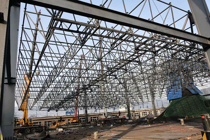 鹤壁市鹤润工贸有限公司（八矿）煤场封闭工程