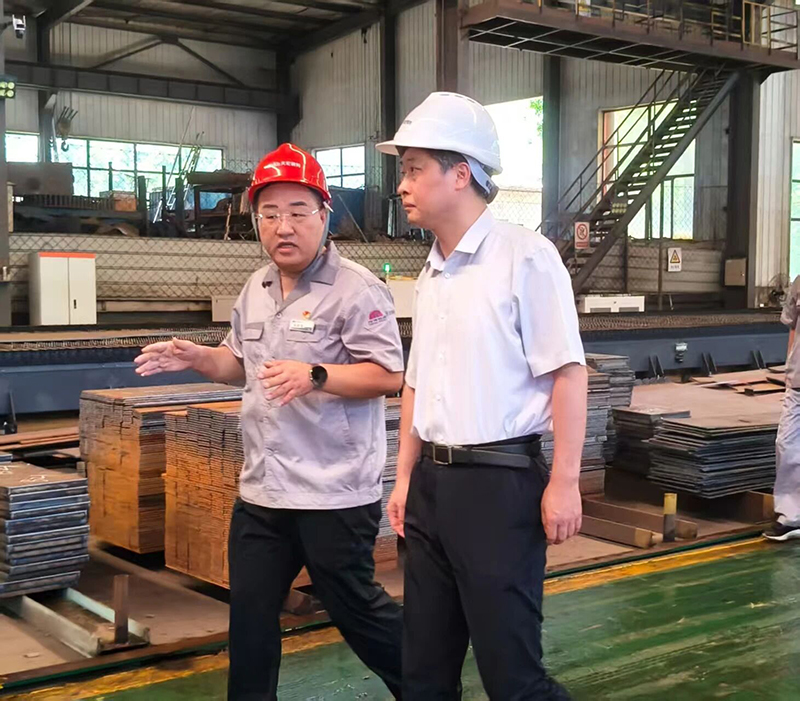 鹤壁市委副书记、市长李可到天宏钢构开展&ldquo;学查改&middot;以企观政服务企业大走访活动&rdquo;