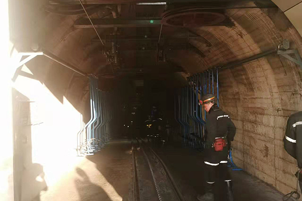 山西高平科兴申家庄煤业有限公司    猴车安装工程2