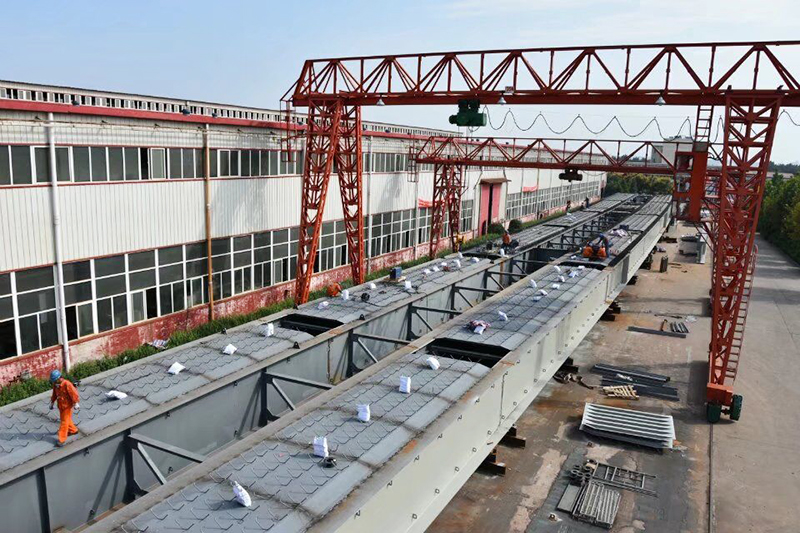 河北太行山高速公路邢台段钢混工字组合梁2