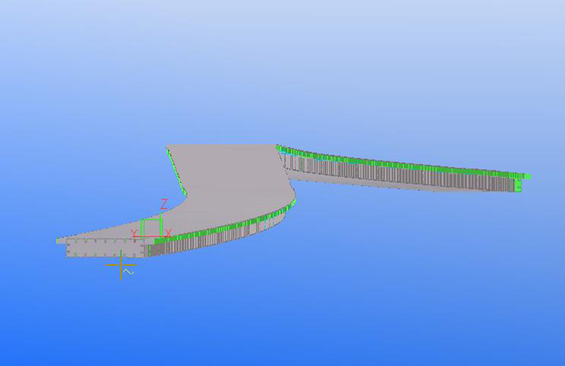安阳县（城乡一体化示范区）生态走廊PPP项目B5人行桥钢箱梁