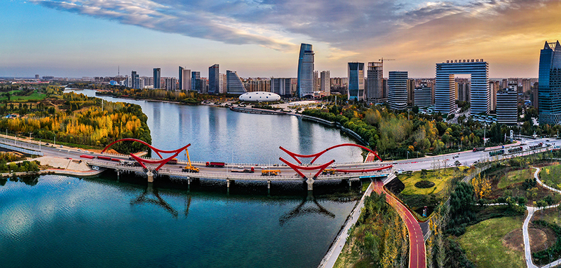 淇河彩虹桥建设全景 (2) 拷贝