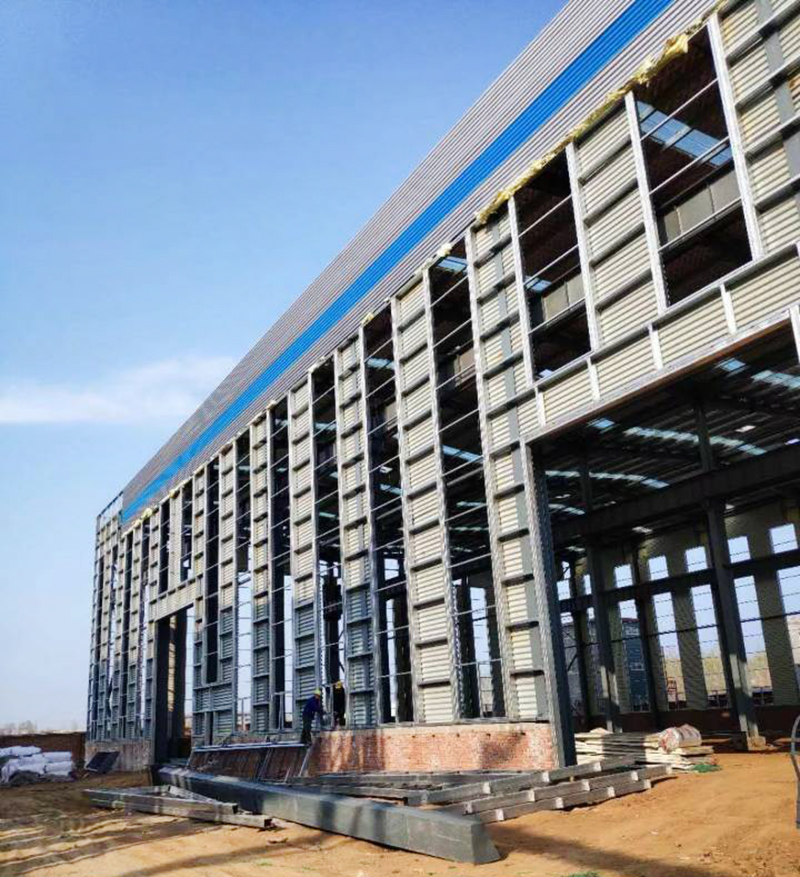 鹤壁鑫熔铸业厂房建设 (2)