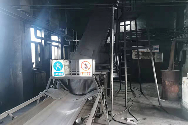 山西高平科兴云泉煤业有限公司    筛选车间主厂房安装工程 皮带机安装2