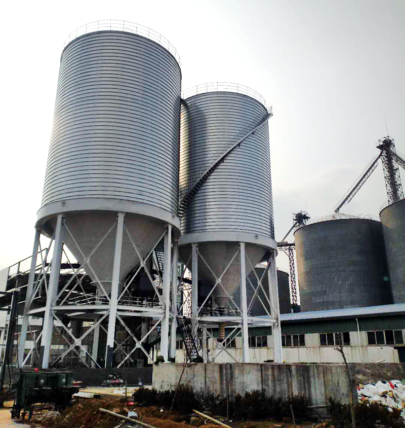 莱芜泰禾生化有限公司钢板仓2