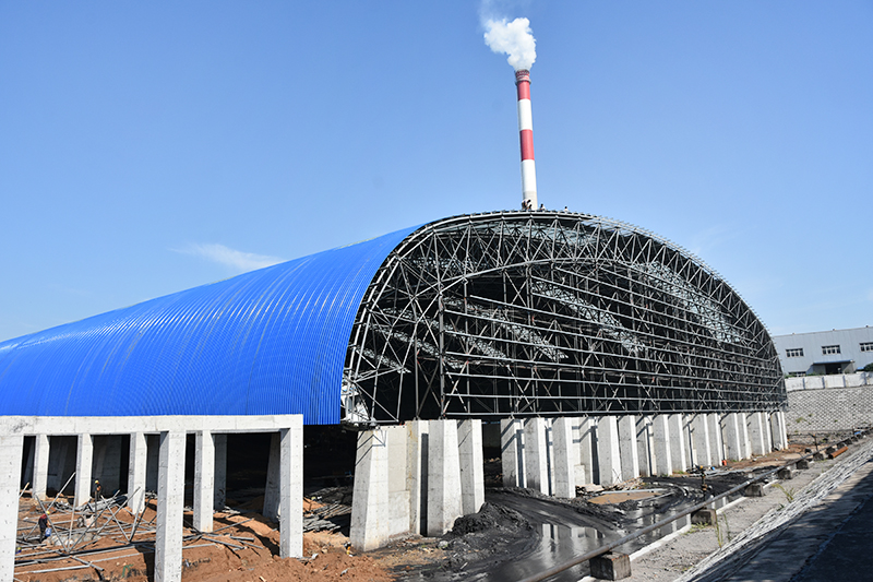 鹤煤热电厂煤场封闭（135电厂）1