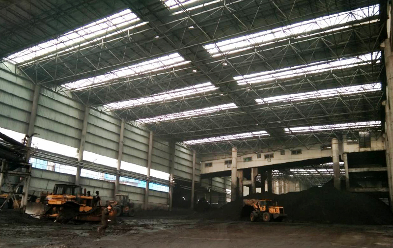 鹤壁市福兴工贸有限公司（四矿）煤场封闭工程 (5)