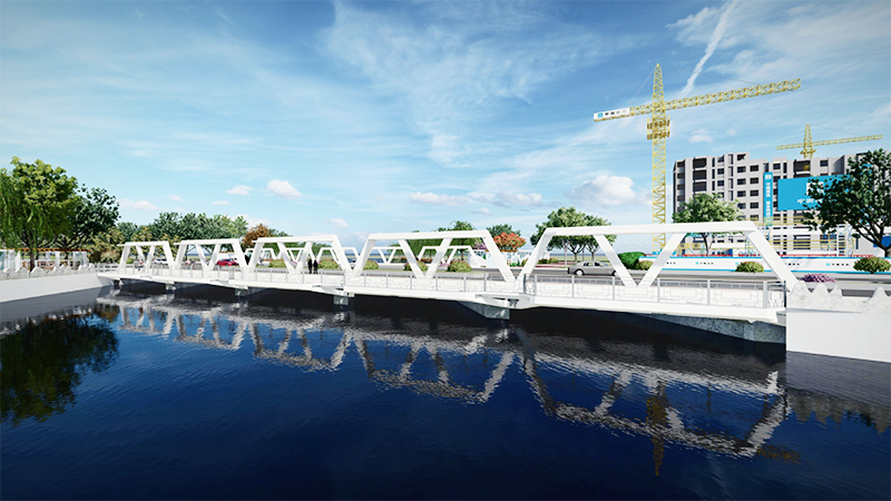 淇县人民路桥涵项目钢结构