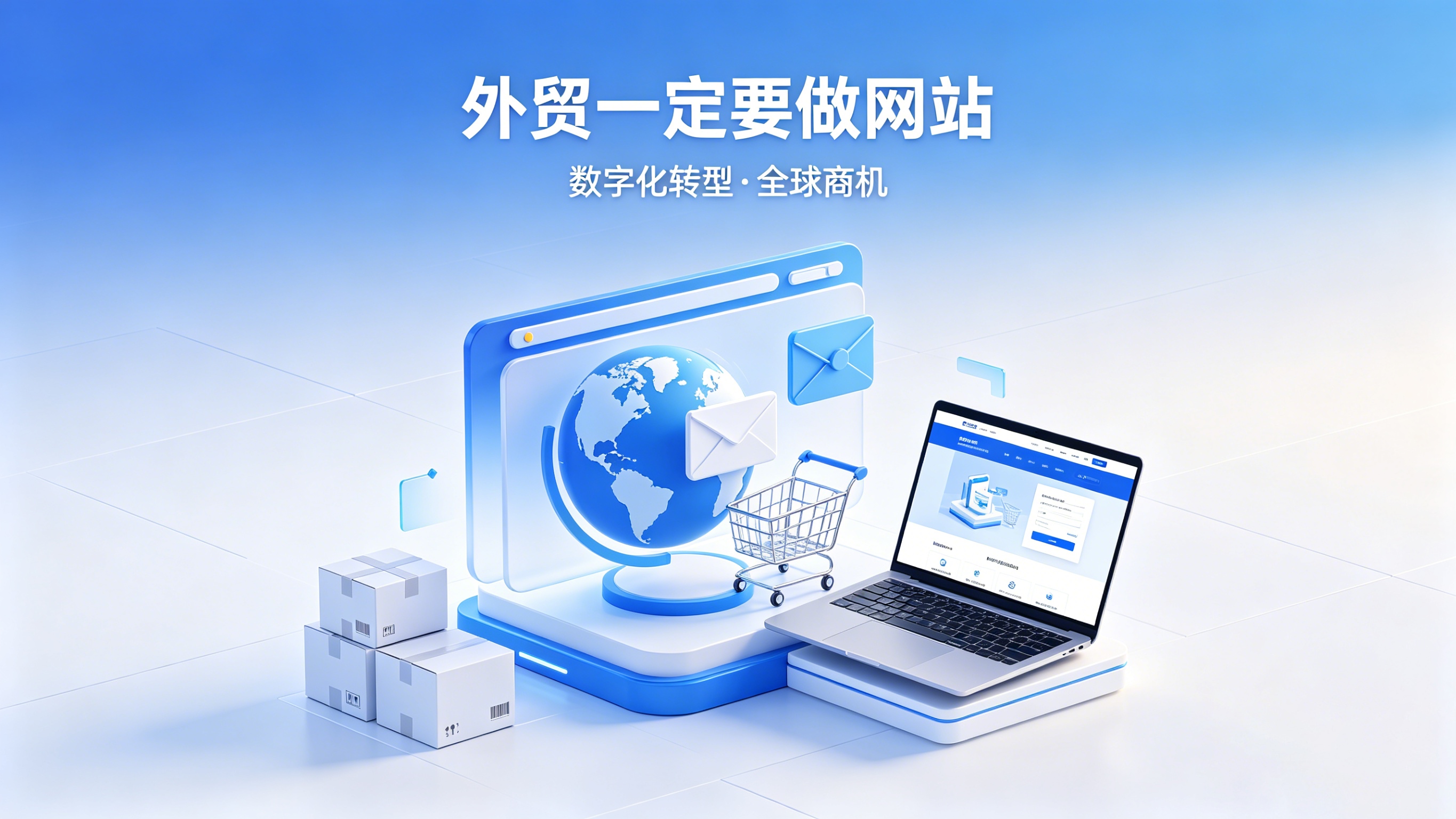 做外贸一定要作网站