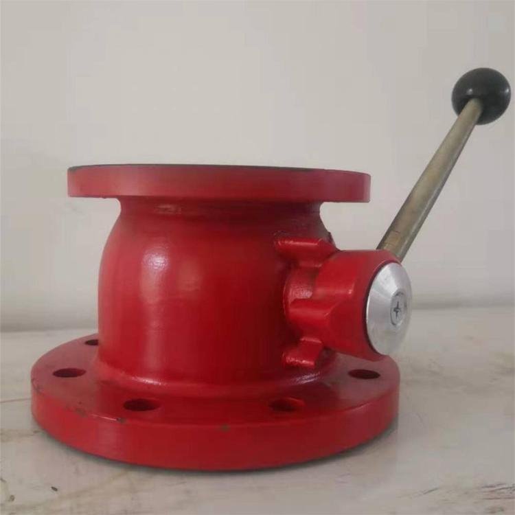 铸铁直通式消防球阀 固定式水炮开关阀门 FQS80A 栓炮一体式