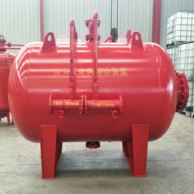 PY4-400移动式泡沫灭火装置 半固定泡沫罐 混合比3%