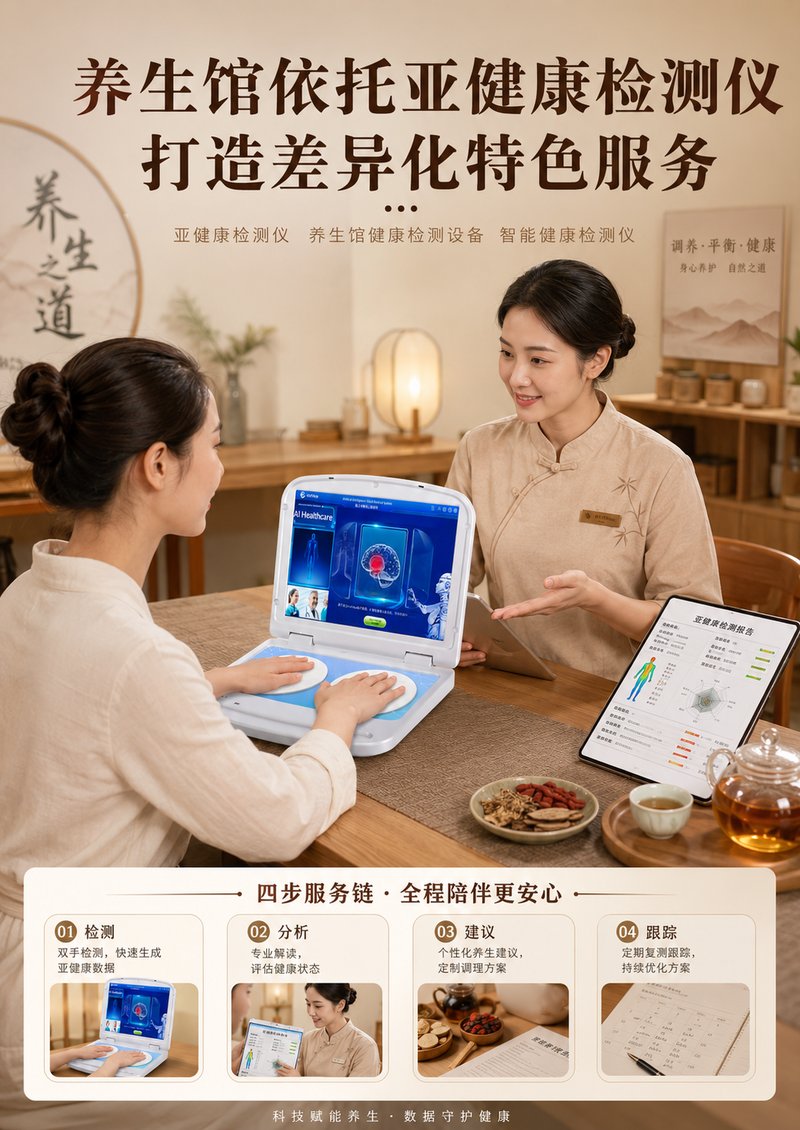 亚健康检测仪门店拓客使用