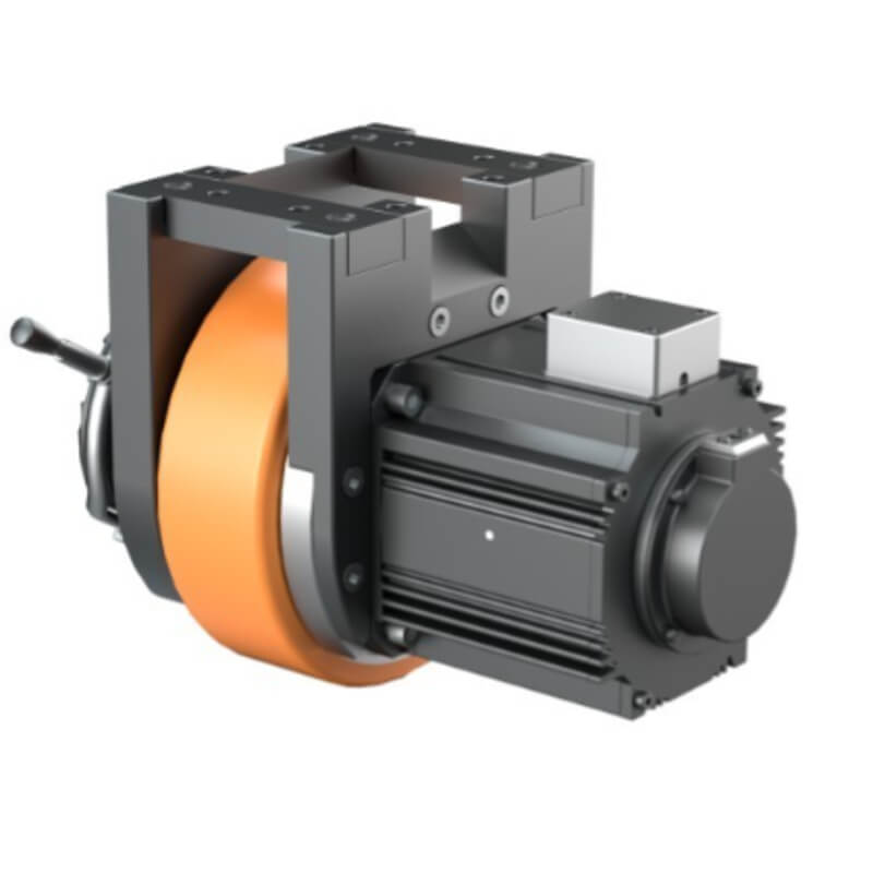 Horizontal Drive Wheel Without Steering