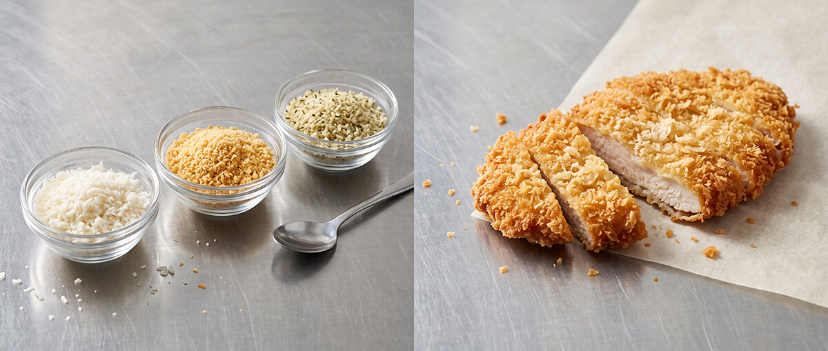 panko-crumb-size-seasoned-plain-coating-comparison