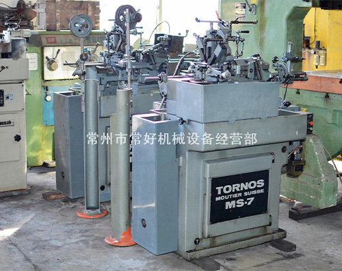 供应二手 瑞士 纵切自动车 走心机 特纳斯TORNOS MS-7 现货 齐全