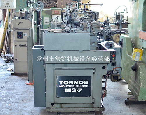 供应二手 瑞士 纵切自动车 走心机 特纳斯TORNOS MS-7 现货 齐全