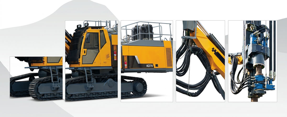 kaishan-kd85-integrated-surface-dth-drilling-rig