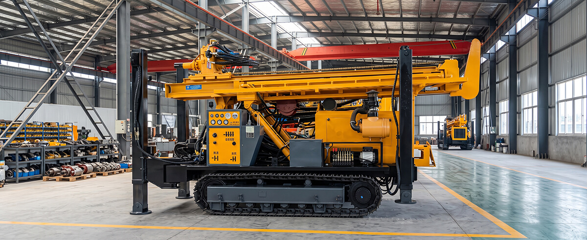 kw500-drilling-rig-folded-transport-control-panel