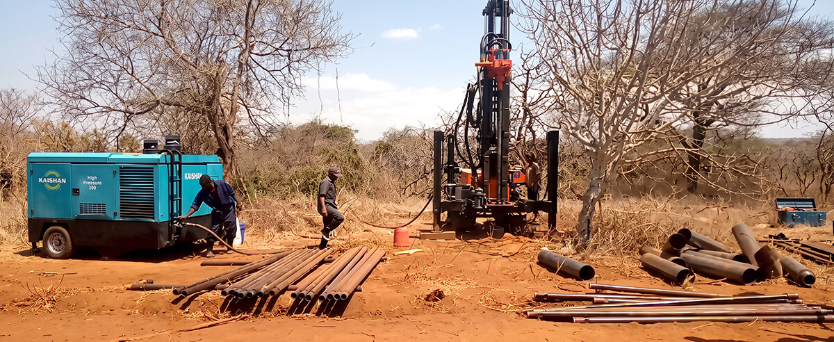 kw180r-water-well-drilling-project-with-kaishan-air-compressor