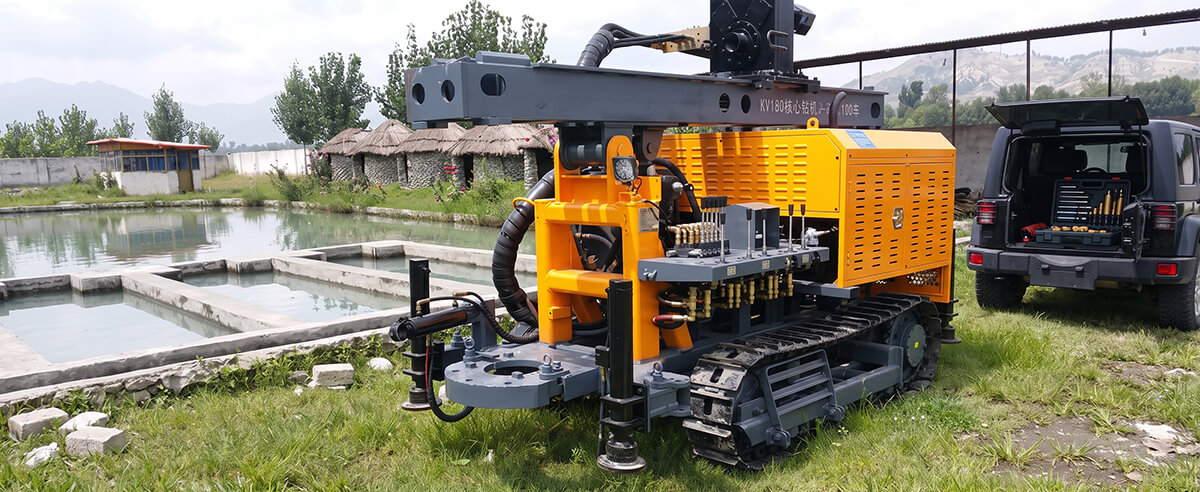 kw180-portable-crawler-drill-rig-field-mobility