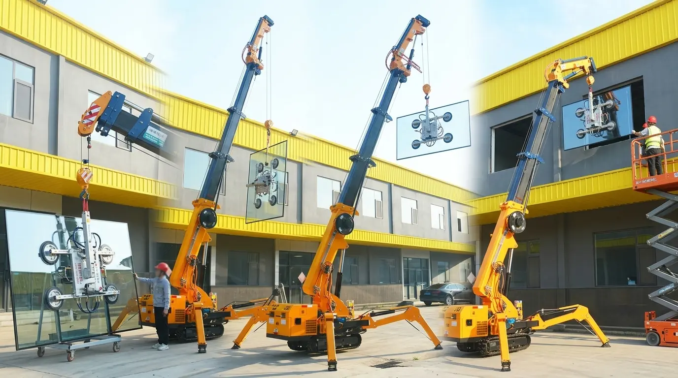 Glass Lifting Small Spider Crane