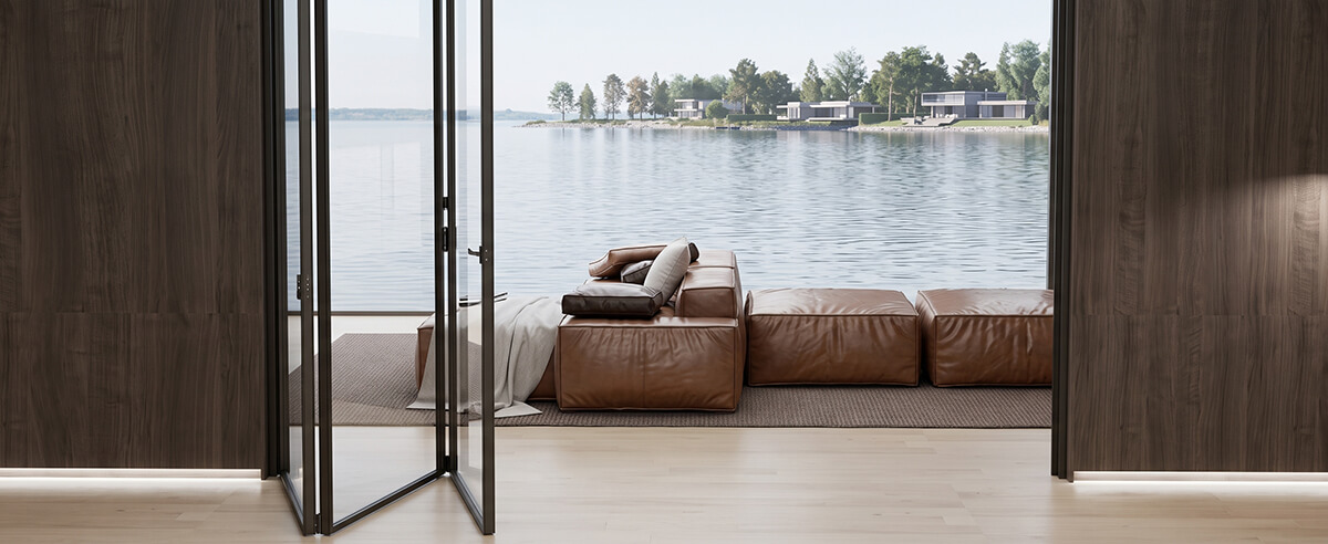 slim-frame-aluminum-bifold-doors-scenic-view