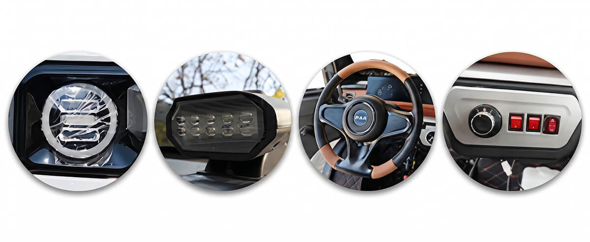 a41-eec-electric-cargo-truck-led-headlight-roof-spotlight-steering-wheel-console